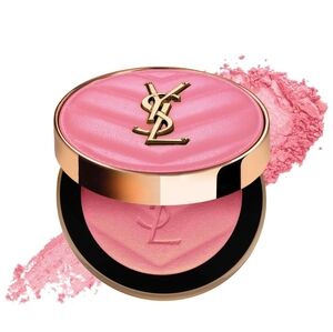YSL MAKE ME BLUSH 24H BUILDABLE BLURRING POWDER BLUSH 93 RESTLESS ROSE. BNIB